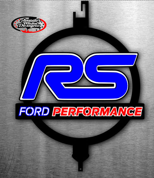 RS Ford performance hood prop